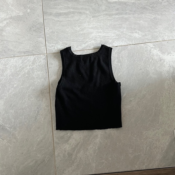 Brand New! (No Tags) Kendall and Kylie black tank top - Picture 2 of 3